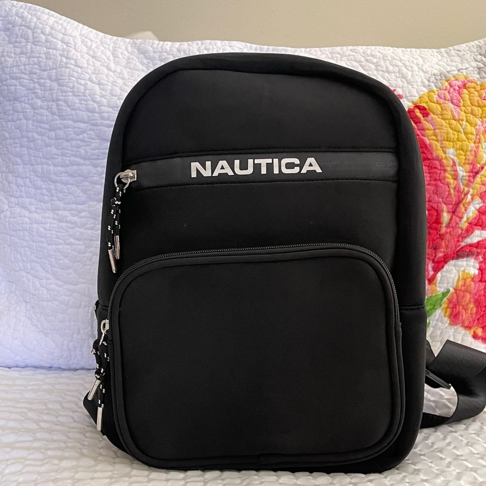 Nautica Nylon Jersey Backpack NWOT
